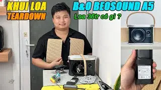 Chơi lớn TEARDOWN B&O BeoSound A5 xem nội thất bên trong cực khủng | Vua2hand