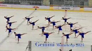 Gemini 🇨🇿 Mozartcup 2024 Short Program - Synchronized skating