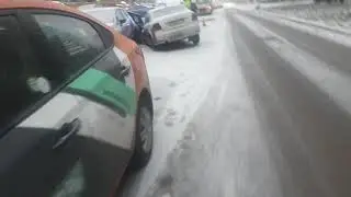 😱😱Очень страшная авария 😱😱 18.12.2020