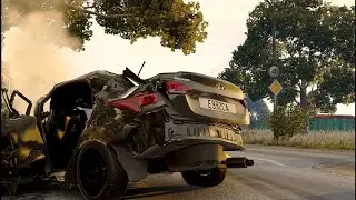 Аварии на реальных событиях в BeamNG.Drive #8