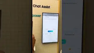 How does Chat assist work on your Samsung Galaxy Z Fold6?