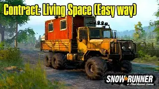 Snowrunner | Living Space (Easy way) | Heartlands - Belozersk Glades, Central Asia