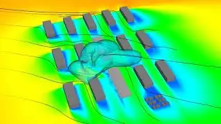 Industrial Site Methane Dispersion