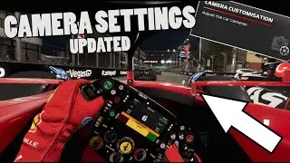 GOOD CAMERA SETTINGS - UPDATED - Cockpit, TV Pod, TV Pod Offset - F1 24