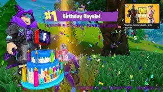 DUBBING FORTNITE OG CHAPTER 1 SEASON 2 FOR THE FIRST TIME DURING MY BIRTHDAY...  🥳🎉🎂
