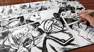 My Hero Academia-Drawing a Manga Page [#10]