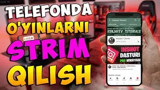 TELEFONDA PUBG STRIM QILISH BUNAQASI HALI BOMAGAN