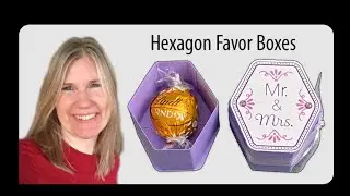 Heartfelt Hexagon Favor Boxes