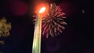 Самый красивый салют Очень красивый фейерверк Самый мощный салют фейерверк в Твери. Важно! Смотреть!