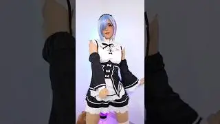 💙emergency con cosplay de Rem💙
