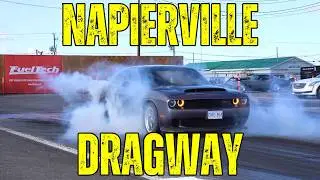 mopar drag racing at napierville dragway