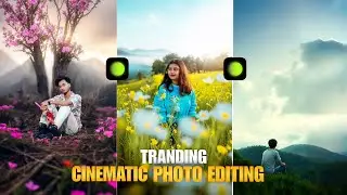 Trending cinematic photo editing Hypic app || How to edit cinematic photo just one click 