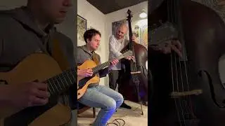 Playing ‘Stablemates’ with Simone Sansonetti on guitar!