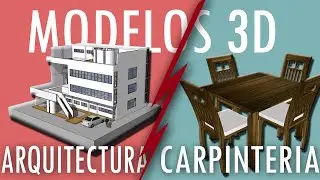 Como hacer diseños 3D ¡GRATIS! Carpintería y Arquitectura ⚒ Sketchup