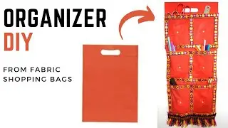 How to Make Multipurpose Wall Hanging Organizer With Pockets