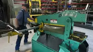 First Cuts With My New To Me Piranha Ironworker