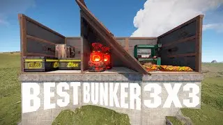BEST BUNKER 3X3 for DUO/TRIO | Rust Base Design 2023