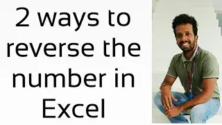 2 ways to reverse (+/-) the number in Excel #excel #msexcel #exceltips #exceltutorial