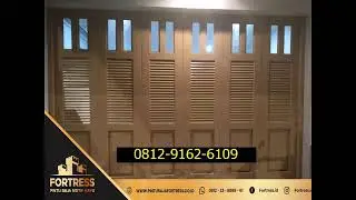 (FORTRESS 0812-9162-6109) Jual Pintu Garasi,