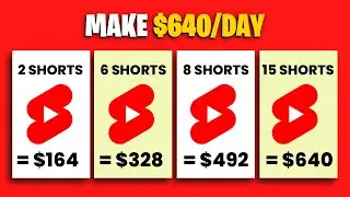 How To Make Money With YouTube Shorts | ONLY YouTube Shorts Tutorial You Need To Make $640/Day