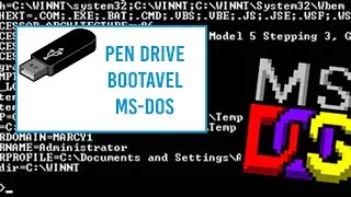 Criando Pen drive bootavel do ms-dos para gravação de bios