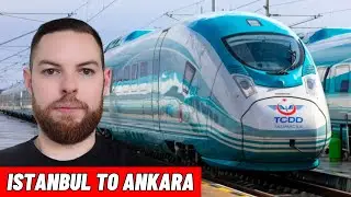 Riding Turkey's AMAZING YHT High-Speed Train in Business Class 🇹🇷