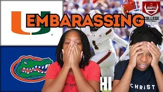 This was EMBARASSING! Florida Gators/Miami Hurricanes|REACTION