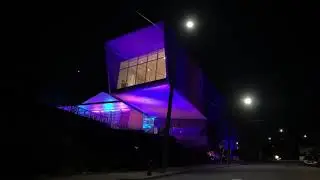 The Westmoreland Museum of American Art at night