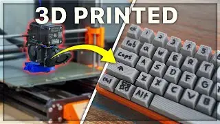 i 3D Printed my own Keyboard…