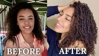 THIS HOT OIL TREATMENT + PROTECTIVE STYLE FOR HAIR GROWTH SAVED MY CURLS! Carol's Daughter Products