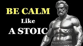 4 LESSONS from STOICISM to KEEP CALM in Chaos| Marcus Aurelius STOICISM
