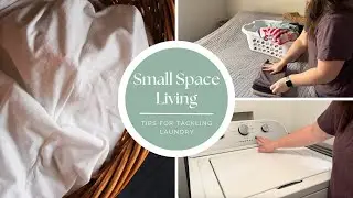 6 Tips for Managing Laundry in a Small Space | Small Space Living