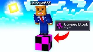 I Am Stranded On A SINGLE Lucky Block In Minecraft
