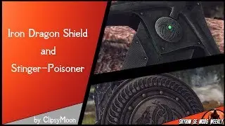 SKYRIM SE MOD Stinger Poisoner and Iron Dragon shield