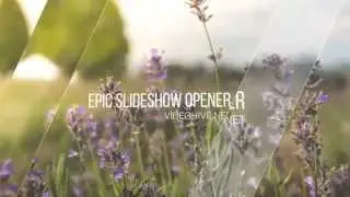 Epic Slideshow Opener | After Efects Project Files