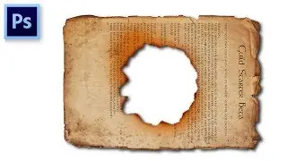 Cara Membuat Efek Kertas Terbakar di Photoshop
