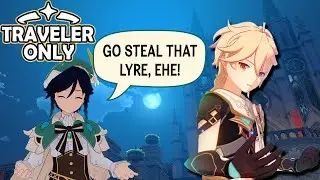 Venti is a BAD Influence... (Genshin Impact Traveler Solo)