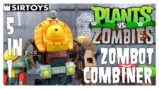 Plants VS Zombies Zombot Combining Robot Review