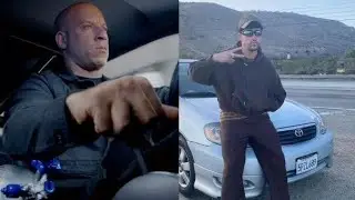 escena de Furiosos 9 dónde aparece Bad Bunny ver video completo en IG