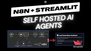 Self hosted n8n + Gemini + Streamlit Tutorial (Full Build!)