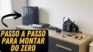 APRENDA A MONTAR UM COMPUTADOR PEÇA POR PEÇA / PASSO A PASSO DETALHADO - *AMD AM4 RYZEN*