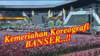 Kemeriahan Kereografi Banser || 1 Abad NU || Sidoarjo 7 Peb 2023