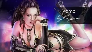 Vamp / Digital painting by Kajenna