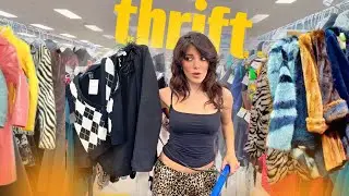 THRIFT w/ ME FOR FALL 2024! 🛒(+ try-on thrift haul)