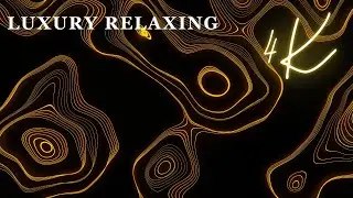 Luxury Relaxing | 4K Minimal loop | Glow orange | 100% Mood Enhancer