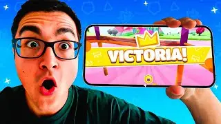 GANO una PARTIDA DEMASIADO ÉPICA en FALL GUYS MOBILE🔥