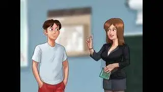 Summertime Saga | English Dub | Day 2: Beginning of French Private Tutoring