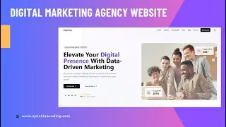 Digital Marketing Website Using Next.js and TailwindCSS  | Free Source Code