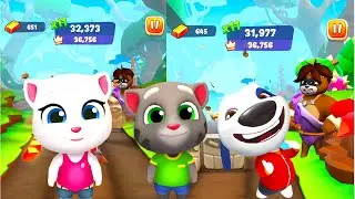 Talking Tom Time Rush Gameplay NEW GAME Talking Hank🏃💨   (iOS Android Gameplay )#01