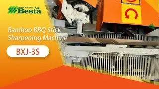 Bamboo BBQ Stick Sharpening Machine, Bamboo Skewer Making Machine